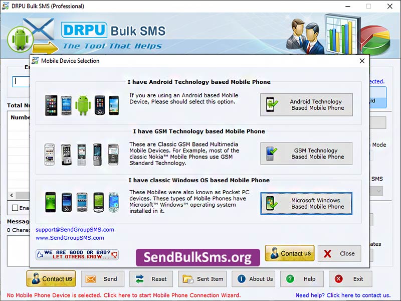 SMS Marketing Software 4.0.1.6 screenshot