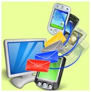 No limits of contacts to send SMS