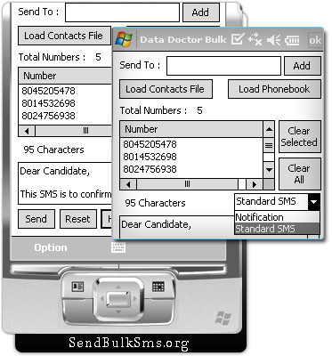 Pocket PC Bulk SMS