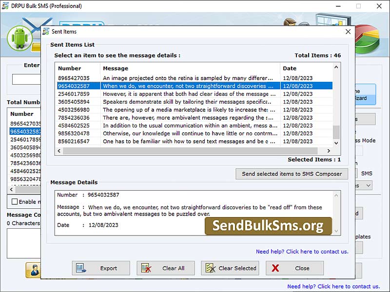 Send Bulk SMS for Professional Windows 11 download