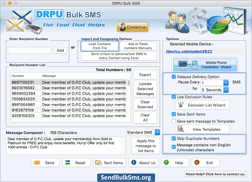 Load Contact From File